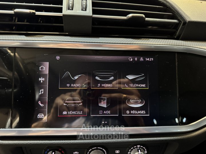 Audi Q3 35 TDI 150 Advanced BVM6 1ère main origine France - 14