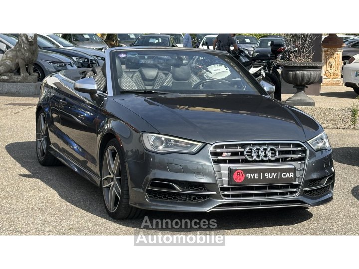 Audi S3 Cabriolet Quattro 20 TFSI 300 S-tronic  - GARANTIE 12 MOIS - 3
