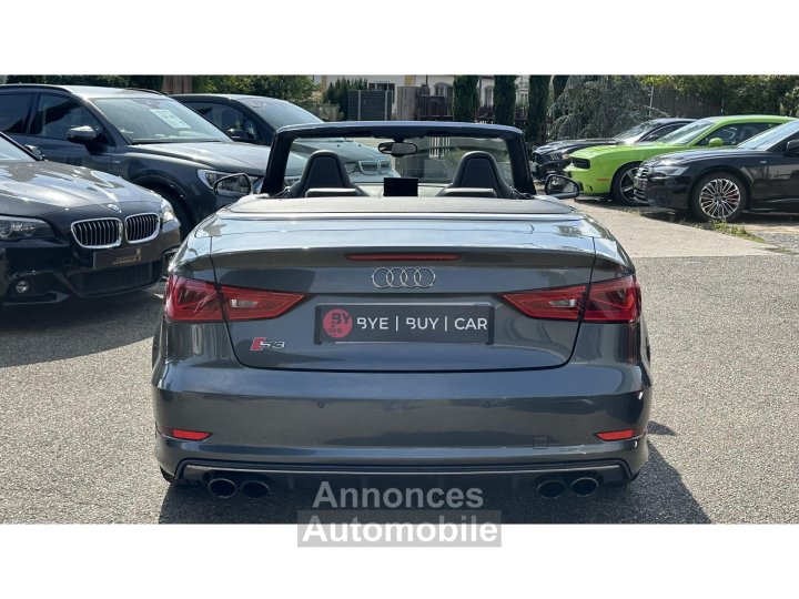 Audi S3 Cabriolet Quattro 20 TFSI 300 S-tronic  - GARANTIE 12 MOIS - 4