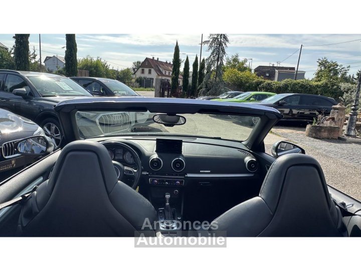 Audi S3 Cabriolet Quattro 20 TFSI 300 S-tronic  - GARANTIE 12 MOIS - 7
