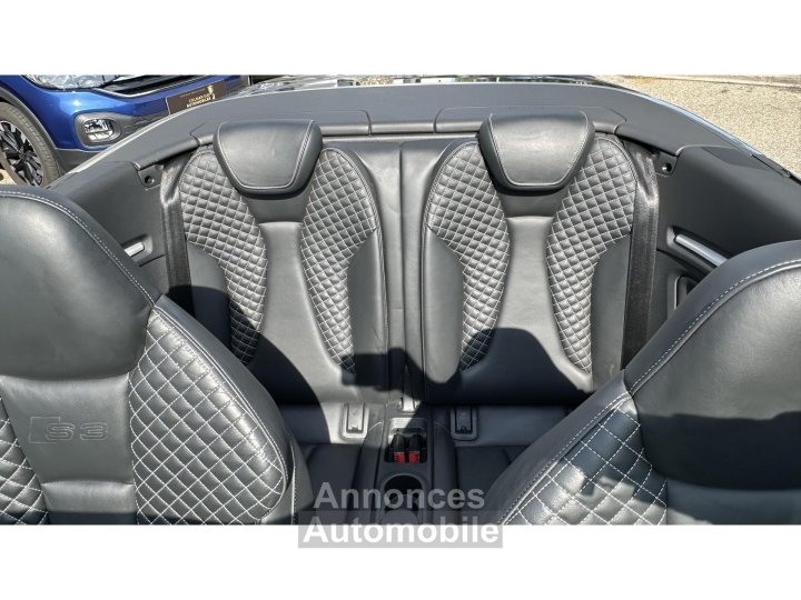 Audi S3 Cabriolet Quattro 20 TFSI 300 S-tronic  - GARANTIE 12 MOIS - 9