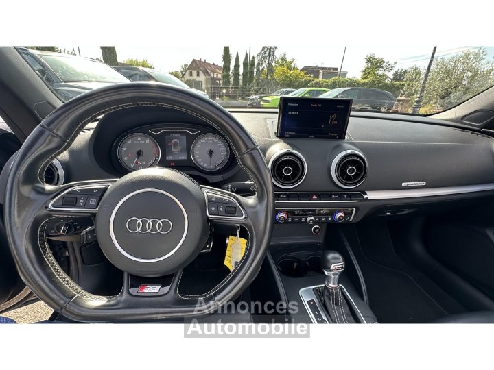 Audi S3 Cabriolet Quattro 20 TFSI 300 S-tronic  - GARANTIE 12 MOIS - 11