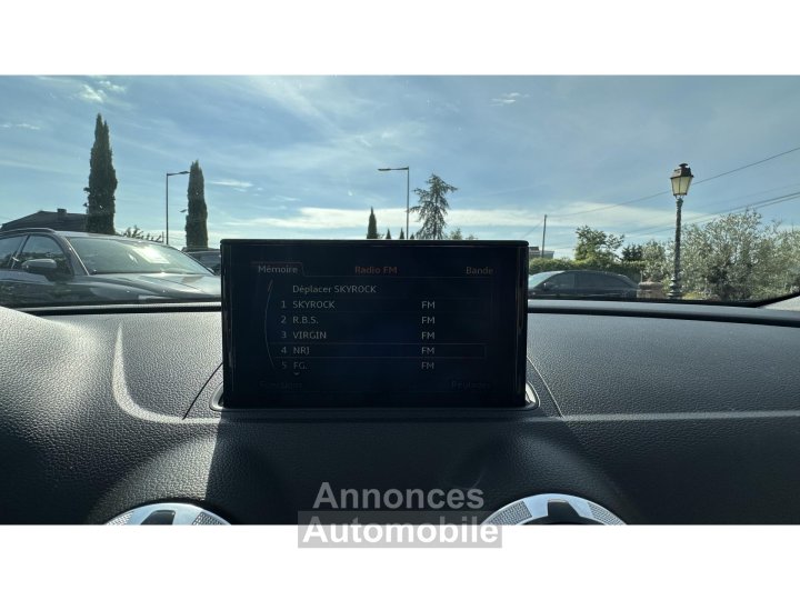 Audi S3 Cabriolet Quattro 20 TFSI 300 S-tronic  - GARANTIE 12 MOIS - 13