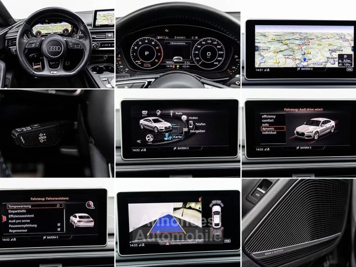 Audi A5 Sportback 40 TFSI 190ch Design Luxe S tronic 7 Euro6d-T 132g - 9