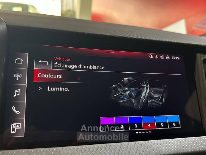 Audi A1 Sportback 30 TFSI 110 ch S tronic 7 S Line - 19