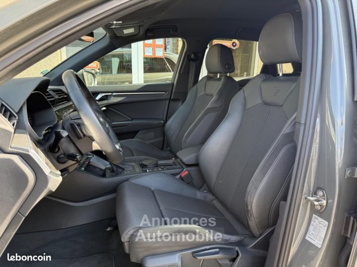 Audi Q3 15 35 TFSI 150 S line S-TRONIC PREMIERE MAIN ENTRETIEN CONSTRUCTEUR CARPLAY FAIBLE KIL - 6