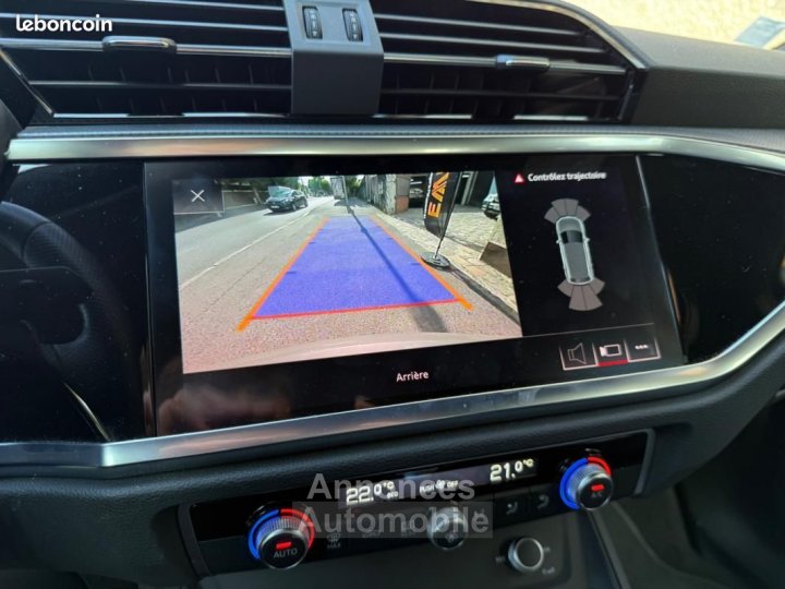 Audi Q3 15 35 TFSI 150 S line S-TRONIC PREMIERE MAIN ENTRETIEN CONSTRUCTEUR CARPLAY FAIBLE KIL - 8
