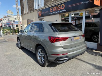 Audi Q3 15 35 TFSI 150 S line S-TRONIC PREMIERE MAIN ENTRETIEN CONSTRUCTEUR CARPLAY FAIBLE KIL   - 19