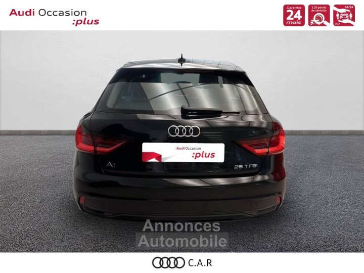 Audi A1 Sportback 25 TFSI 95 ch S tronic 7 Design - 4