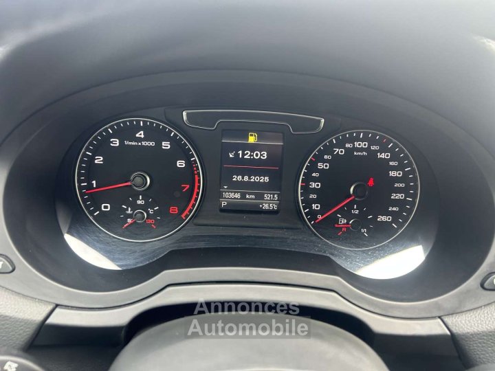 Audi Q3 14 TFSI Sport S tronic Suivi complet chez - 17