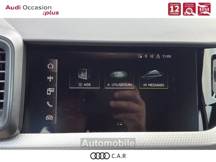 Audi A1 Sportback 25 TFSI 95 ch S tronic 7 S Line - 10