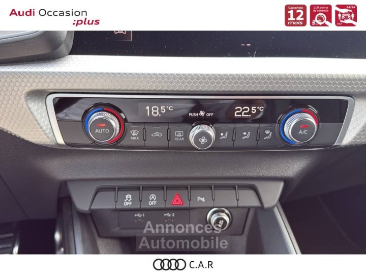 Audi A1 Sportback 25 TFSI 95 ch S tronic 7 S Line - 11