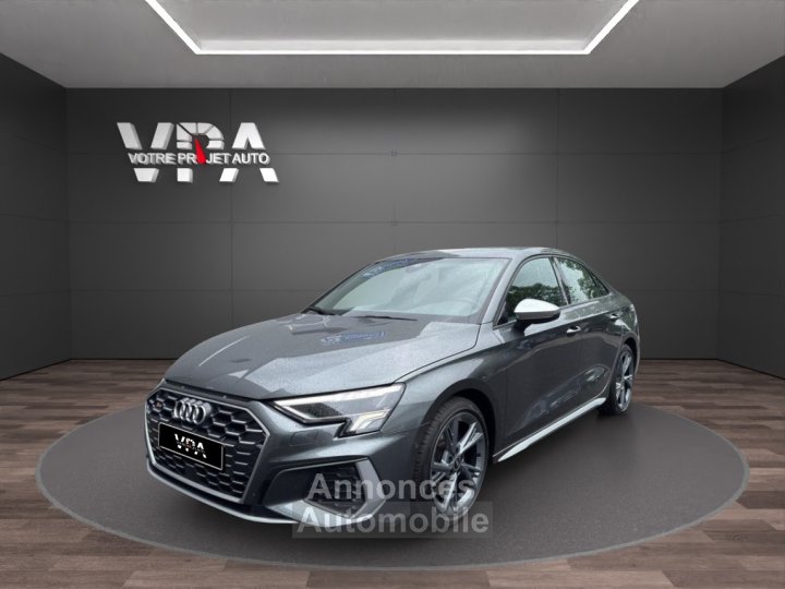Audi S3 Berline 20 TFSI Quattro | 310 ch | Virtual Cockpit | LED | ACC | Sièges chauffants - 1