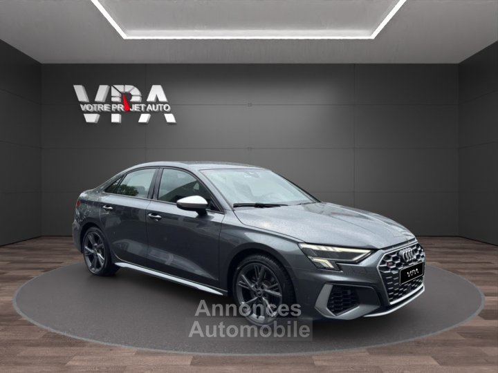 Audi S3 Berline 20 TFSI Quattro | 310 ch | Virtual Cockpit | LED | ACC | Sièges chauffants - 3