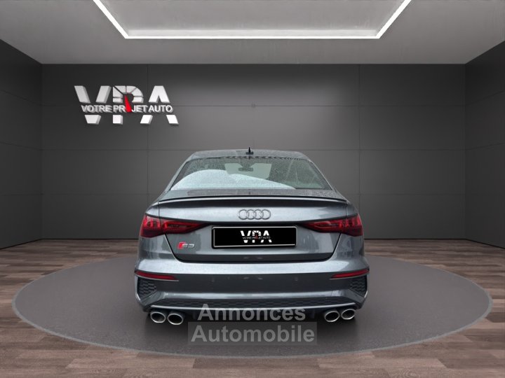 Audi S3 Berline 20 TFSI Quattro | 310 ch | Virtual Cockpit | LED | ACC | Sièges chauffants - 5