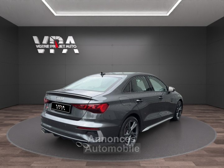 Audi S3 Berline 20 TFSI Quattro | 310 ch | Virtual Cockpit | LED | ACC | Sièges chauffants - 6
