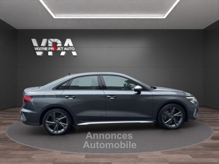 Audi S3 Berline 20 TFSI Quattro | 310 ch | Virtual Cockpit | LED | ACC | Sièges chauffants - 7