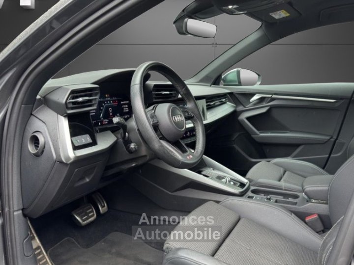Audi S3 Berline 20 TFSI Quattro | 310 ch | Virtual Cockpit | LED | ACC | Sièges chauffants - 9