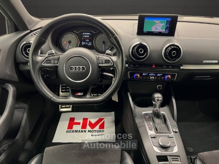 Audi S3 Sportback · 20 TFSI · 300 ch · quattro · Bi-Xénon · Sièges chauffants - 8