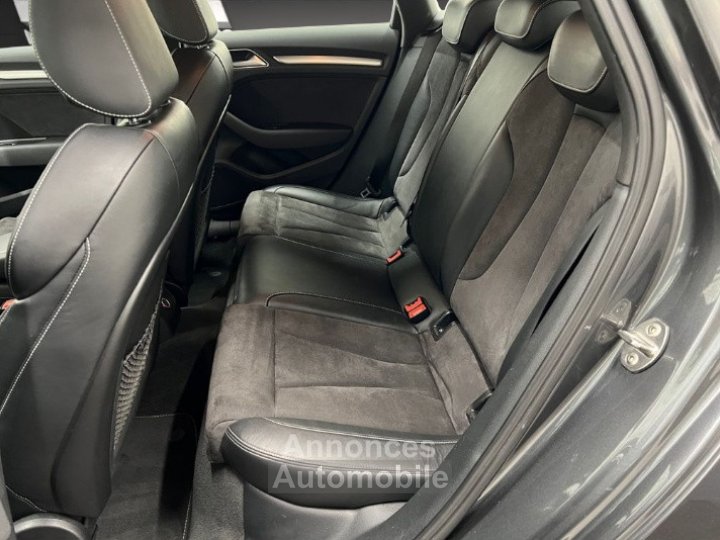 Audi S3 Sportback · 20 TFSI · 300 ch · quattro · Bi-Xénon · Sièges chauffants - 11