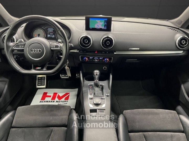 Audi S3 Sportback · 20 TFSI · 300 ch · quattro · Bi-Xénon · Sièges chauffants - 12
