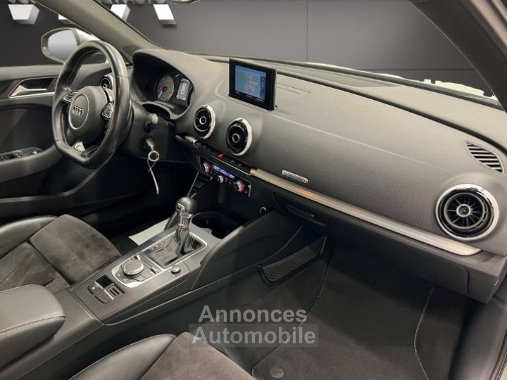 Audi S3 Sportback · 20 TFSI · 300 ch · quattro · Bi-Xénon · Sièges chauffants - 14