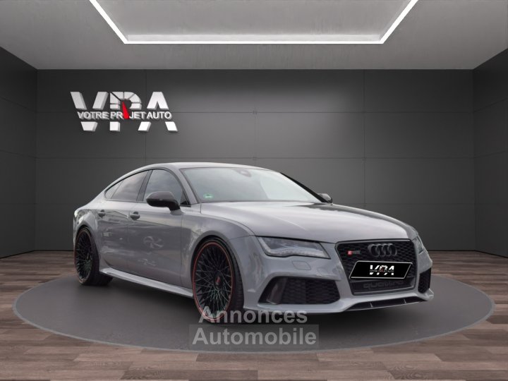 Audi RS7 Sportback · 40 TFSI · Quattro · Carbone · Ligne Milltek · Sièges électriques à mémoire - 4