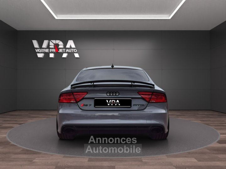 Audi RS7 Sportback · 40 TFSI · Quattro · Carbone · Ligne Milltek · Sièges électriques à mémoire - 6