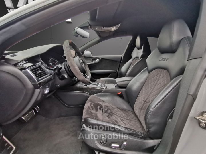 Audi RS7 Sportback · 40 TFSI · Quattro · Carbone · Ligne Milltek · Sièges électriques à mémoire - 10