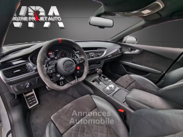 Audi RS7 Sportback · 40 TFSI · Quattro · Carbone · Ligne Milltek · Sièges électriques à mémoire - 12