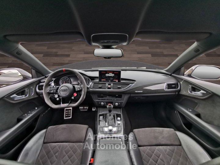 Audi RS7 Sportback · 40 TFSI · Quattro · Carbone · Ligne Milltek · Sièges électriques à mémoire - 14