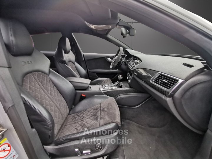 Audi RS7 Sportback · 40 TFSI · Quattro · Carbone · Ligne Milltek · Sièges électriques à mémoire - 16