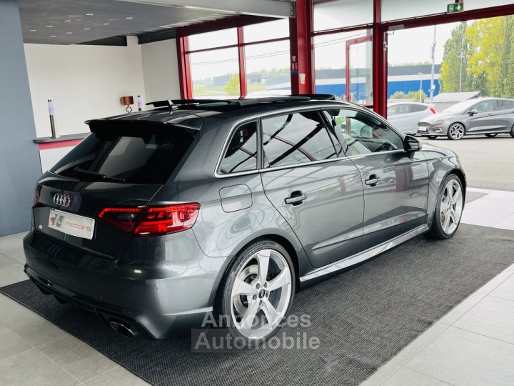 Audi RS3 SPORTBACK 2,5 TFSI 367 S-TRONIC 7 QUATTRO TOIT PANORAMIQUE GPS CAMERA KEYLESS HIFI BANG&OLUFSEN - 2