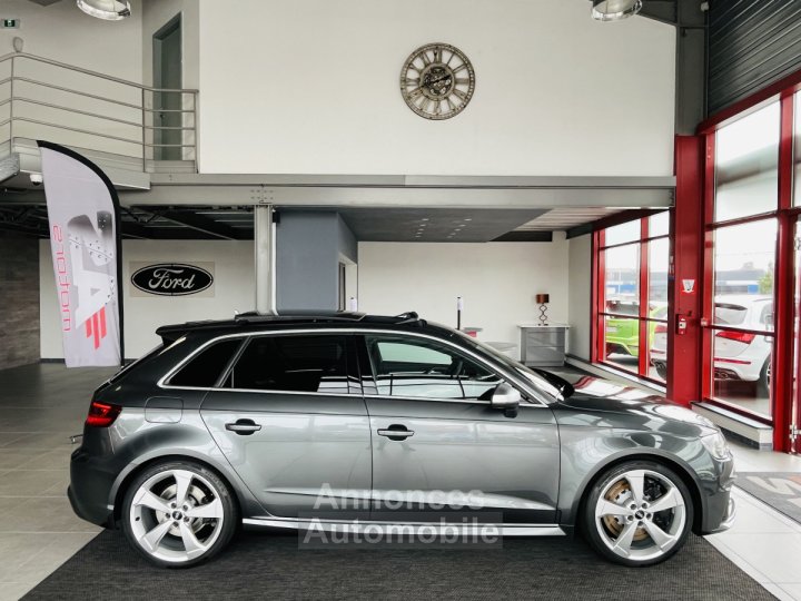 Audi RS3 SPORTBACK 2,5 TFSI 367 S-TRONIC 7 QUATTRO TOIT PANORAMIQUE GPS CAMERA KEYLESS HIFI BANG&OLUFSEN - 3