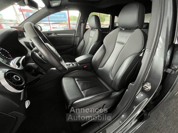 Audi RS3 SPORTBACK 2,5 TFSI 367 S-TRONIC 7 QUATTRO TOIT PANORAMIQUE GPS CAMERA KEYLESS HIFI BANG&OLUFSEN - 6