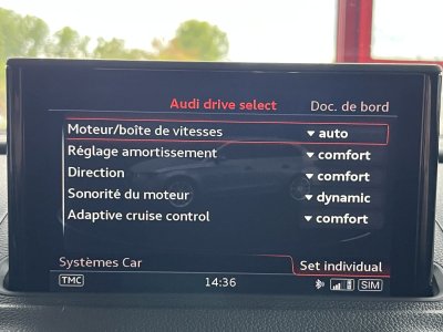 Audi RS3 SPORTBACK 2,5 TFSI 367 S-TRONIC 7 QUATTRO TOIT PANORAMIQUE GPS CAMERA KEYLESS HIFI BANG&OLUFSEN   - 9