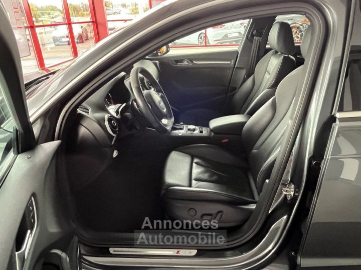 Audi RS3 SPORTBACK 2,5 TFSI 367 S-TRONIC 7 QUATTRO TOIT PANORAMIQUE GPS CAMERA KEYLESS HIFI BANG&OLUFSEN - 16