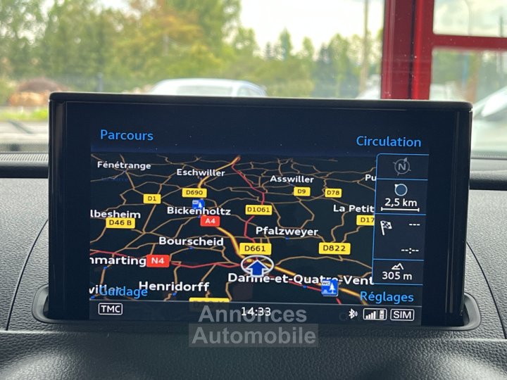 Audi RS3 SPORTBACK 2,5 TFSI 367 S-TRONIC 7 QUATTRO TOIT PANORAMIQUE GPS CAMERA KEYLESS HIFI BANG&OLUFSEN - 23