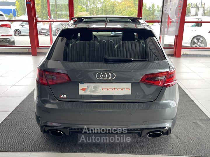 Audi RS3 SPORTBACK 2,5 TFSI 367 S-TRONIC 7 QUATTRO TOIT PANORAMIQUE GPS CAMERA KEYLESS HIFI BANG&OLUFSEN - 25