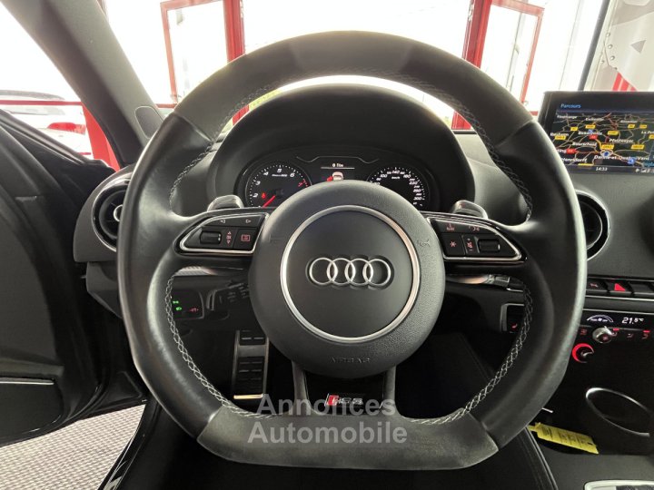 Audi RS3 SPORTBACK 2,5 TFSI 367 S-TRONIC 7 QUATTRO TOIT PANORAMIQUE GPS CAMERA KEYLESS HIFI BANG&OLUFSEN - 34