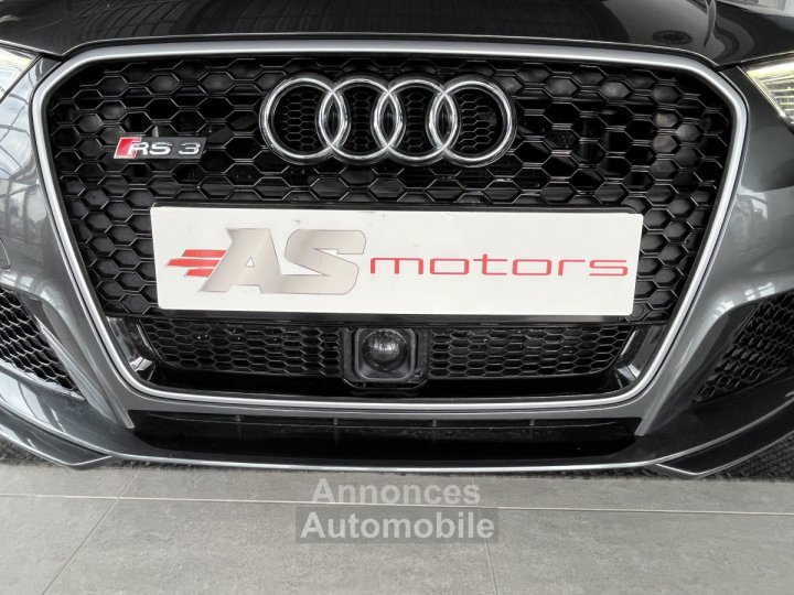Audi RS3 SPORTBACK 2,5 TFSI 367 S-TRONIC 7 QUATTRO TOIT PANORAMIQUE GPS CAMERA KEYLESS HIFI BANG&OLUFSEN - 40