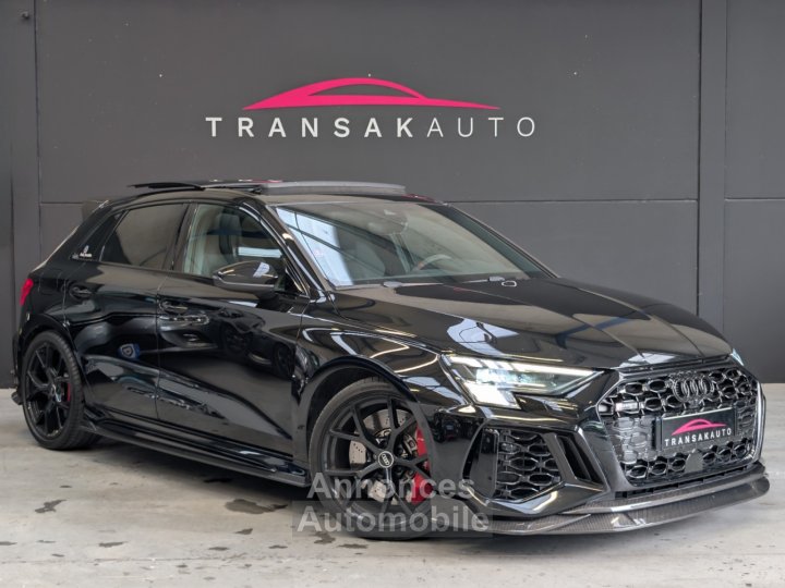 Audi RS3 SPORTBACK 8Y - 25k de préparations - ECHAPP MILTEK - INTERCOOLER AIRTEC - ADMISSION EVENTURI CARBON - 1