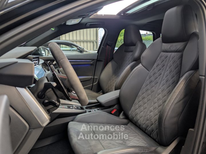 Audi RS3 SPORTBACK 8Y - 25k de préparations - ECHAPP MILTEK - INTERCOOLER AIRTEC - ADMISSION EVENTURI CARBON - 8