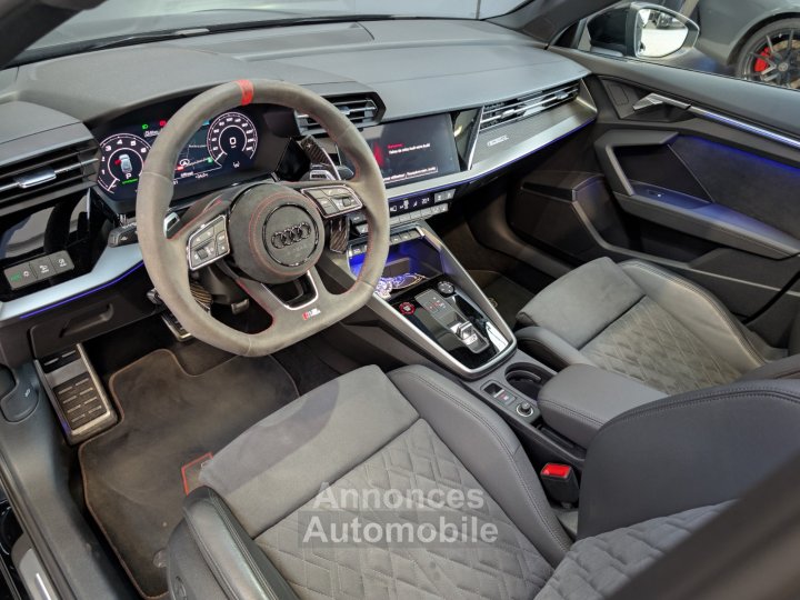 Audi RS3 SPORTBACK 8Y - 25k de préparations - ECHAPP MILTEK - INTERCOOLER AIRTEC - ADMISSION EVENTURI CARBON - 9