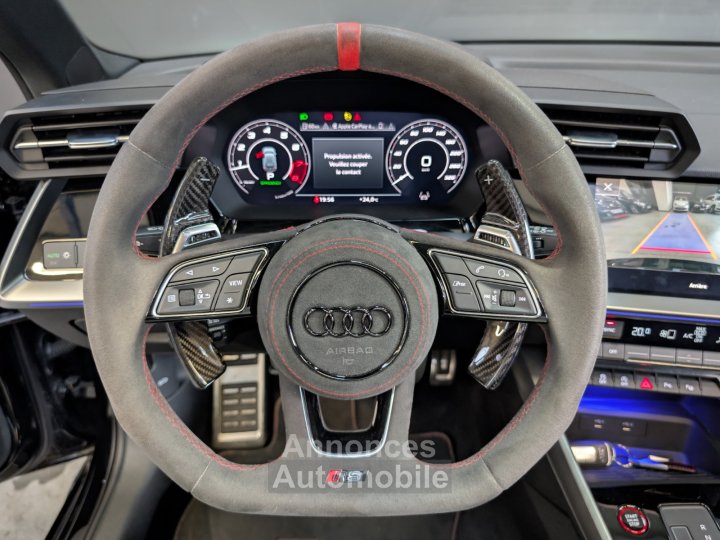 Audi RS3 SPORTBACK 8Y - 25k de préparations - ECHAPP MILTEK - INTERCOOLER AIRTEC - ADMISSION EVENTURI CARBON - 23