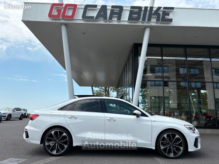 Audi A3 Limousine TDI 150CH S-Line S-tronic Garantie 6 ans Suivi complet Toit ouvrant Feux matrix Led Volant méplat Keyless 539-mois - 2