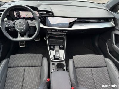 Audi A3 Limousine TDI 150CH S-Line S-tronic Garantie 6 ans Suivi complet Toit ouvrant Feux matrix Led Volant méplat Keyless 539-mois   - 4