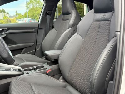 Audi A3 Limousine TDI 150CH S-Line S-tronic Garantie 6 ans Suivi complet Toit ouvrant Feux matrix Led Volant méplat Keyless 539-mois   - 5