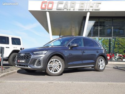 Audi Q5 TDI 20L 163CH S-Tronic Toit ouvrant Garantie 6 ans Attelage amovible Hayon électrique Caméra de recul Sièges chauffants Feux LED Apple Carplay Androi   - 1