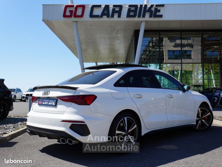Audi S3 Berline Malus payé TFSI 310CH S-Tronic 7 Quattro Garantie 6 ans Toit ouvrant panoramique Sono Bang & Olufsen Black Pack 18P 609-mois - 3